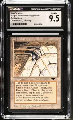 Urza's Mine, Antiquities Mtg. CGC 9.5 Mint+! - Image 1