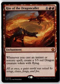 Rite of the Dragoncaller #0092 (FDN) Foundations - Image 1