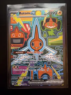 Rotom ex 126/094 Special Illustration Rare Pokemon TCG Phantasmal Flames NM - Image 1