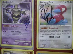 collection of signed pokemon cards - Image 3