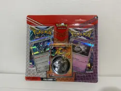 Pokemon TCG Blister Booster + Foil Cards + Coin Revavroom Armarouge Houndstone - Image 1