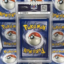 ALAKAZAM - Holo - SHADOWLESS - 1999 Pokemon Base Set - #1 - Near Mint - PSA 7 - Image 2