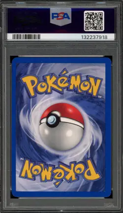 Pokemon Blaine's Arcanine Gym Challenge Unlimited Holo Rare #1 PSA 8 - Image 2