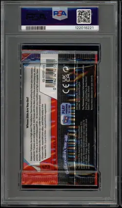 Pokemon Destined Rivals Ethan and Ho-Oh Authentic Sealed Booster Pack PSA 9 Mint - Image 2