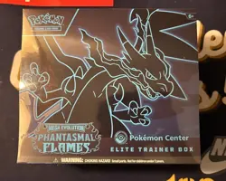 Pokemon Center Phantasmal Flames Elite Trainer Box ETB - NEW - SEALED - Image 1