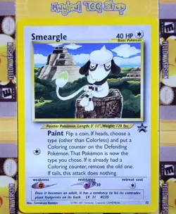 Pokemon Smeargle Black Star Promo 32 WOTC 2001 NM - Image 1