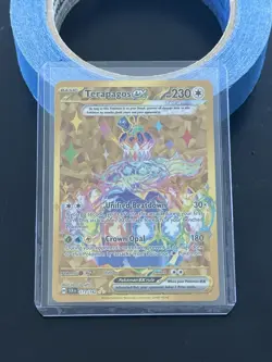 TERAPAGOS EX 173/142 Stellar Crown Gold Holo POKEMON - Image 3