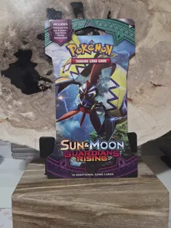 Pokemon Sun And Moon Gaurdians Rising Sleeved Booster Pack Factory Sealed - Image 1