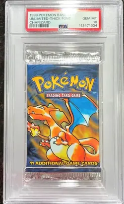 Chaser Packs - 1999 Pokemon Charizard PSA 10 9781575306032 - Image 1
