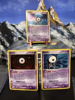 Unown Lot - A G O Pokemon Unseen Forces - Please Read ✨ - Image 1