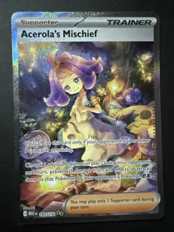 Acerola's Mischief 183/132 Pokemon TCG Me01: Mega Evolution SIR Holo - Image 1