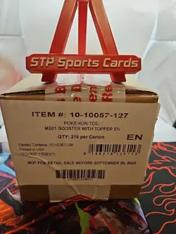 Pokemon TCG Mega Evolution 6 BOX ENHANCED BOOSTER BOX CASE Sealed IN HAND - Image 2