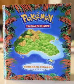 2001 Pokemon Southern Islands Complete Graded Set (PSA 7-9) + Binder + Postcards - Image 2