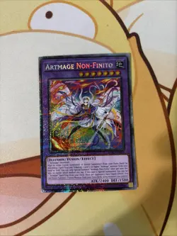 Yugioh Artmage Non-Finito BPRO-EN035 Starlight Rare 1st Edition Near Mint - Image 1