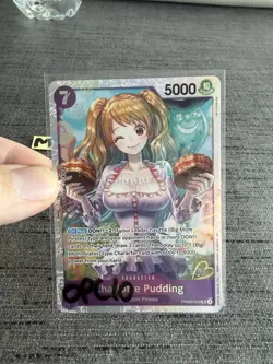 Carte One Piece Charlotte Pudding PRB02-010 SR Foil Francais Exc - Image 5