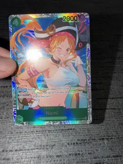 Carte One Piece Nami OP14-031 SR Foil English Card - Image 3