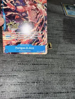 Carte One Piece Portgas.D.Ace OP07-053 R 3rd Anniversary English Card - Image 5