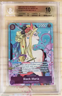 BGS 10 Illustration Box AA Alternate - One Piece Card Game - OP TCG - Beckett - Image 5