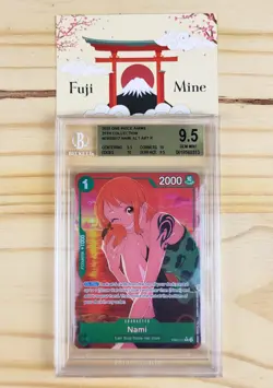 BGS 9.5 Nami EB02-017 - AA Alternate - One Piece Card Game - OP TCG - Beckett - Image 1