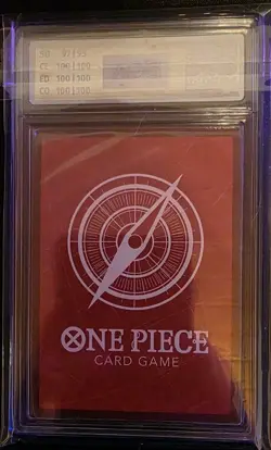 One Piece TCG OP05-060 Monkey.D.Luffy L Alternative Art ENGLISH AOG Pristine 10 - Image 2