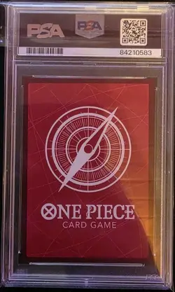 One Piece TCG OP01-001 Roronoa Zoro Leader Alternate Art JAPANESE PSA 10 - Image 2