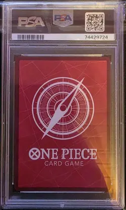 One Piece TCG OP01-001 Roronoa Zoro Leader Alternate Art JAPANESE PSA 10 - Image 2