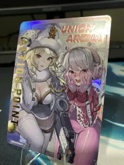 Union Arena Nikke Goddess Of Victory Rare Battle (Gold) Foil Action Point Promo - Image 4