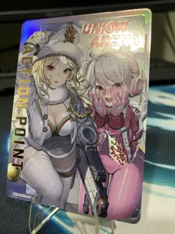 Union Arena Nikke Goddess Of Victory Rare Battle (Gold) Foil Action Point Promo - Image 5