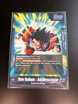 Bandai Dragon Ball Super Card Game FB04 Son Gohan Adolescence Leader Holo Awaken - Image 2