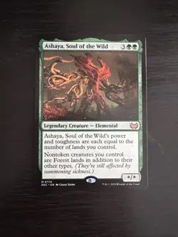 Ashaya, Soul of the Wild Commander: Duskmourn: House of Horror Regular - Image 1
