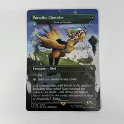 MTG Paradise Chocobo Birds of Paradise Borderless Foil Final Fantasy NM - Image 4