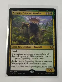 Nemata, Primeval Warden - Dominaria United 209 - Magic: The Gathering - Image 1