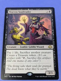 MTG Magic: Modern Horizons 3: Warren Soultrader #0110 Rare - NM - Image 1
