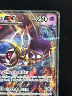 Pokemon Lunala GX Sun & Moon Base Set 66/149 Holo Ultra Rare Near Mint - Image 3