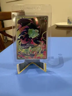 Pokemon TCG Bulbasaur Mega Evolutions 133/132 Illustration Card NM - Image 1