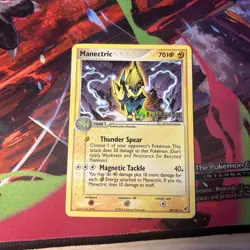 Manectric 38/107 - Nintendo Regular Deoxys Prerelease Stamped Pokemon Promo - Image 1