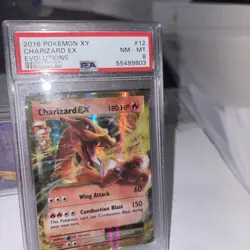 Pokemon XY Evolutions Charizard EX #12/108 2016 PSA 8 - Image 3