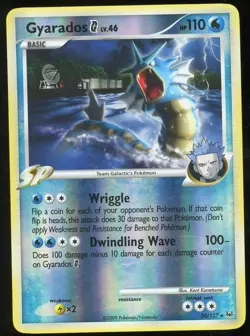 Pokemon TCG Gyarados G Holo Rare D&P Platinum 30/127 NM - Image 1