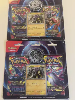 2X Pokemon TCG Mega Evolution Phantasma Flames Booster Pack Promo Raikou - Image 1
