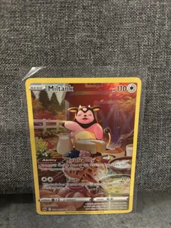 Pokemon Miltank GG24/GG70 Crown Zenith Galarian Gallery Full Art Holo Ultra Rare - Image 2
