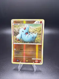 Phanpy 77/123 Reverse Holo HeartGold SoulSilver Pokemon NM/LP - Image 1