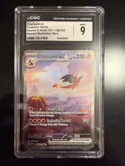 Charizard EX 199/165 Sv: Scarlet & Violet 151 Special SIR Rare - Pokemon TCG - Image 1