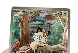 Pokemon TCG - Phantasmal Flames - Meowth Illustration Rare - 106/94 - Image 3