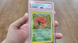 2000 Pokemon Rocket 1st Edition Dark Vileplume-Holo PSA 8 #13 Free Shipping - Image 1