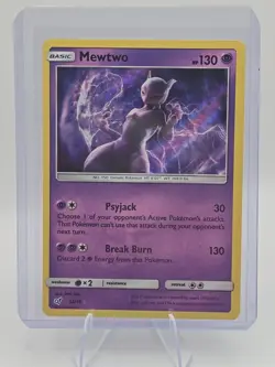 Pokemon - Mewtwo 12/18 Detective Pikachu - Holo LP - Image 1