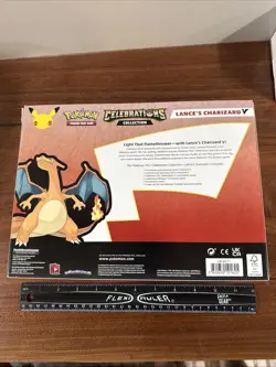 Pokemon TCG Celebrations Collection Lance's Charizard V Box 820650101625 - Image 2