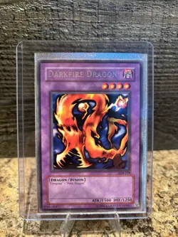 Darkfire Dragon LOB-019 The Legend of Blue Eyes White Dragon Unlimited - Image 1