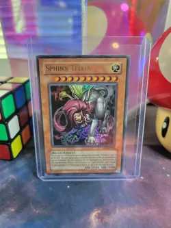 Sphinx Teleia EP1-EN003 Yu-Gi-Oh TCG Movie Exclusive Ultra Rare LP - Image 1