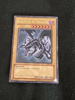 Yugioh Vintage 2003 Red Eyes B. Dragon SDJ-001 Ultra Rare 1st Ed NM - Image 1