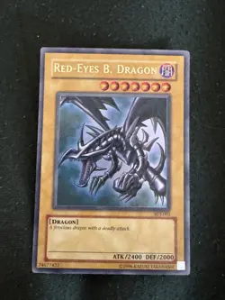 Yugioh Vintage 2003 Red Eyes B. Dragon SDJ-001 Ultra Rare 1st Ed NM - Image 2
